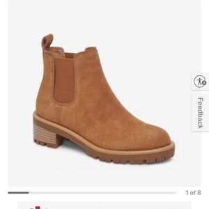 Blondo Mayes Waterproof Chelsea Boot - Cognac